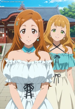 SecreArt - Orihime Inoue x Mimosa Vermillion [Request] (Patreon) [AI Generated]