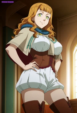Vizagege - Mimosa Vermillion - Black Clover (Extra Pics) (Patreon) [AI Generated]