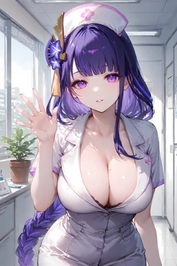 [Brightsky] 0127 Genshin RaidenShogun 22 R18 (Booth) [AI Generated]