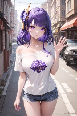 [Brightsky] 0329 Genshin RaidenShogun 23 R18 (Booth) [AI Generated]