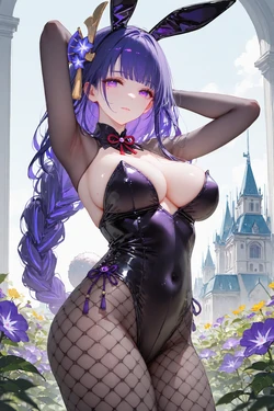 [Brightsky] 0921 Genshin RaidenShogun 28.1 R18 (Booth) [AI Generated]