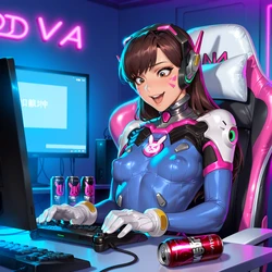 (PS-AI) D.Va's Weird Sponsorship (AI Generated)
