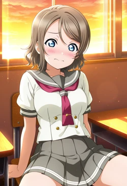 unreal You Watanabe_ After School and the Sunset 渡辺 曜 放課後と夕日 146P (Patreon) [AI Generated]