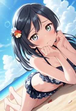 unreal Setsuna Yuuki - 優木 せつ菜 bikini 54P (Patreon) [AI Generated]