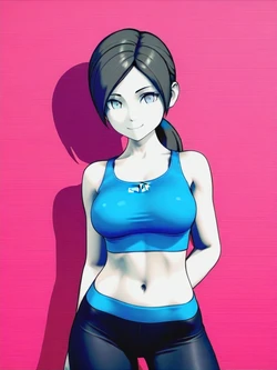 Wii FitトレーナーとSEX (Wii Fit) [AI Generated]