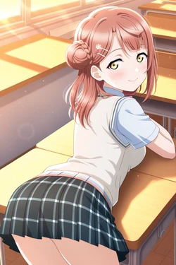 unreal Ayumu Uehara_ Sunset and After School 上原歩夢 夕日と放課後 148P (Patreon) [AI Generated]