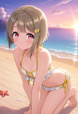 unreal Kasumi Nakano - 中須かすみ bikini 42P (Patreon) [AI Generated]