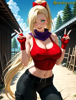 [Anilvl] Yamanaka Ino - Naruto [AI Generated]