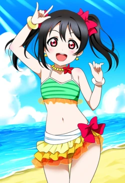 unreal Nico Yazawa - 矢澤にこ bikini (Patreon) [AI Generated]