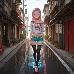 [Red] Anemone (Eureka Seven) [AI Generated]