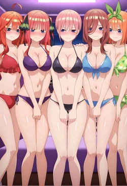 The+Quintessentia+Quintuplets H Jam (Ai generated)
