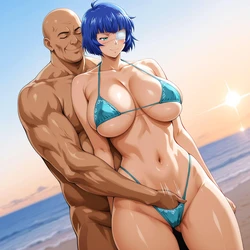 [RE YAMATEMAN] Shimei Ryomou & Hakufu Sonsaku - IkkiTousen (Patreon) [AI Generated]