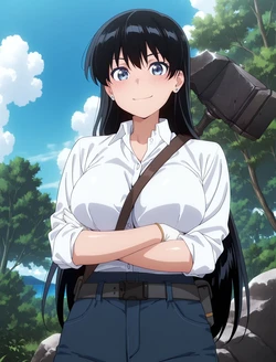 PafuPafu - 荒砥凪 Nagi Arato 102P [AI Generated]