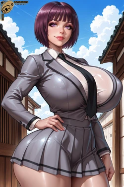 [ByTheBroken1] "Yuzuki Fuwa" from "Assassination Classroom" [AI Generated]