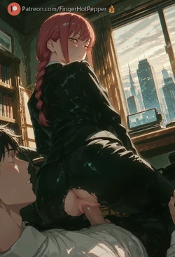 (Hot Finger Pepper) - Chainsaw Man | Makima -  [AI Generated] (Patreon)