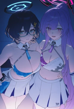 [psfx] Utaha + Chihiro [AI Generated]