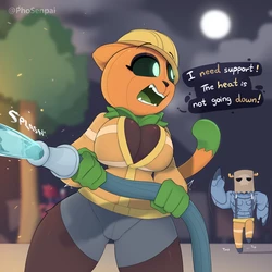 [ShinyPea (PhoSenpai)] Pumpkat in Rescue