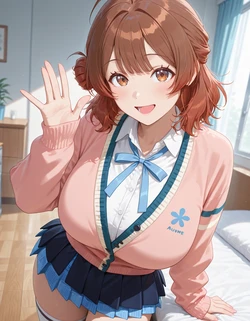 (mirai art) Hanami Ume (AI Generated)