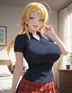 (mirai art) Hachimiya Meguru (AI Generated)