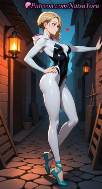 [NatsuYoru] Gwen Stacy (Spider-Man) [AI Generated]