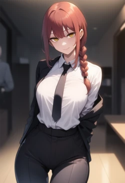 Shirobako88 - Makima Office Slut [AI Generated]