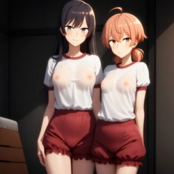 Shirobako88 - Yuu Koito x Touko Nanami [AI Generated]