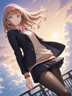 Kei 【追加199枚】南夢芽と蓬の純愛エッチ(SSSS.DYNAZENON) (Patreon) [AI Generated]