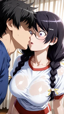 Kei 【追加190枚】羽川翼と成り行きエッチ①(物語シリーズ) (Patreon) [AI Generated]