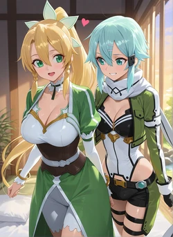 2025-11-07 Leafa x Sinon RAMETAKI (PATREON) [AI Generated]
