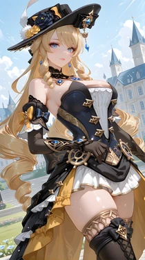 [Hajily] Navia - Genshin Impact (Patreon) (AI Generated)