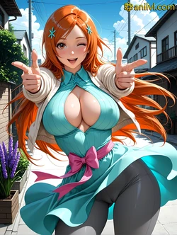 [Anilvl] Inoue Orihime - Bleach [AI Generated]