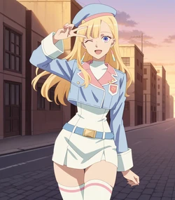 [Spairk1313] Yugure (Dusk Beyond the End of the World／Towa no Yugure) [AI Generated]