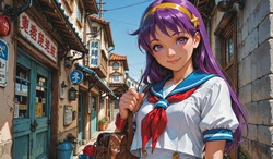 Kula's day with Friend 03 / athena's show (Ai generated)