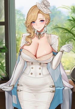 [AI小松鸟]天台花园的幽会❤️与胡德老婆的白蔷薇之约❤️皇家淑女渐起的失态❤️与胡德老婆的深夜口爱爱宴❤️皇家淑女的彻底失态❤️与胡德老婆的实恋爱夜❤️[Ai Generated]