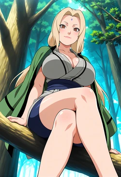 Ringot(リンゴっと) - Tsunade, pregnant. (Patreon) [AI Generated]