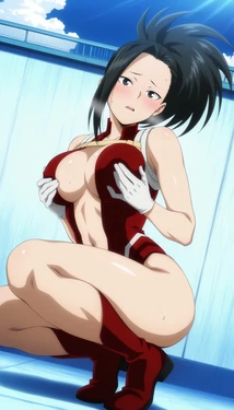 [Generator Kin] Momo Yaoyorozu (My Hero Academia) [AI Generated]