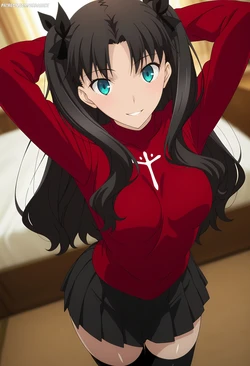 araaiart - Rin Tohsaka | Fate/Stay Night (Patreon) [AI Generated]