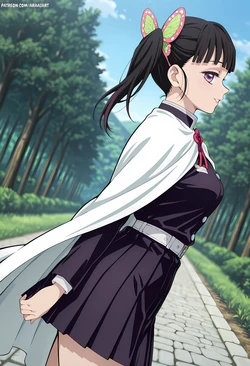 araaiart - Kanao Tsuyuri | Demon Slayer: Kimetsu no Yaiba (Patreon) [AI Generated]