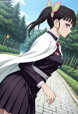 araaiart - 104P (Extras) Kanao Tsuyuri | Demon Slayer: Kimetsu no Yaiba (Patreon) [AI Generated]