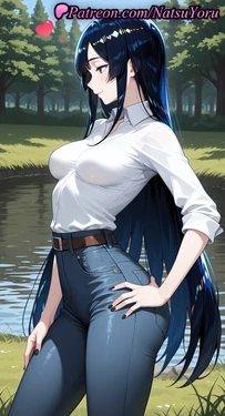 [NatsuYoru] Nagi Arato (Ruri no Houseki) [AI Generated]