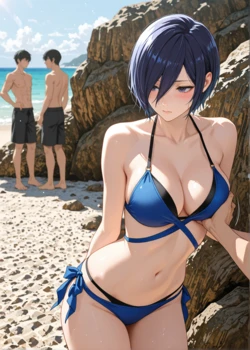 [KALA AI NSFW] Kirishima Touka - Tokyo Ghoul (Patreon) (AI Generated)