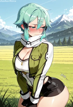 EmberNova Sinon | Sword Art Online [AI Generated]