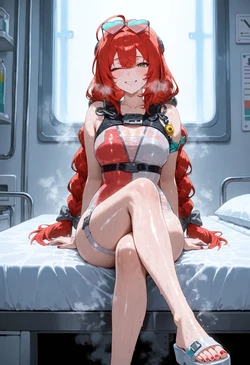 LewdCreations - Ukinami Yuzuha Swimsuit | ZZZ (Patreon) [AI Generated]