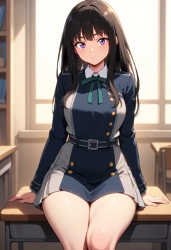 Shirobako88 - Takina Inoue Blacked [AI Generated]