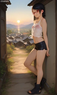zisulewd - うちはサラダ Sarada Uchiha 2 (Patreon) [AI Generated]