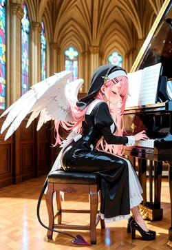 SUCCUBUS NUN : LUSTFUL SONATA [AI Generated]