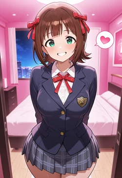 [Nankoai] Haruka Amami - 天海春香 -(im@s)-req-uniform-lovehotel- (Patreon) [AI Generated]