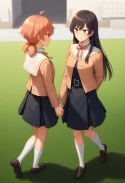 Shirobako88 - Sayaka and Yuu 侑沙 [AI Generated]