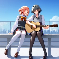 Shirobako88 - Yori x Kino ささやくように恋を唄う [AI Generated]