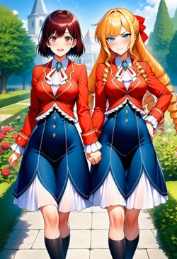 Shirobako88 - Rae Taylor x Anishphai Wynn Yuri [AI Generated]